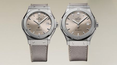 hublot classic fusion essential taupe