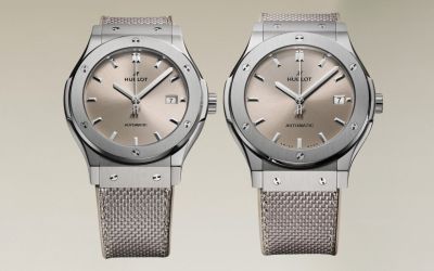 hublot classic fusion essential taupe