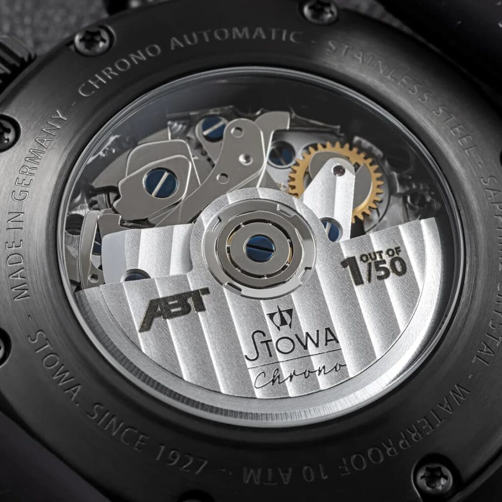 fondello orologio stowa collaborazione con abt
