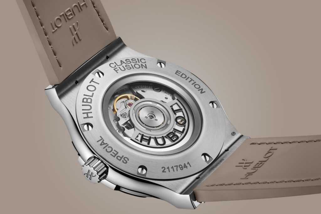 fondello trasparente hublot