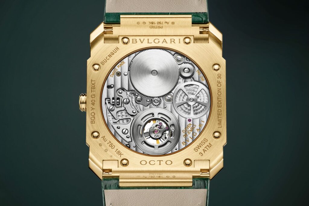 fondello trasparente bulgari octo finissimo marble tourbillon